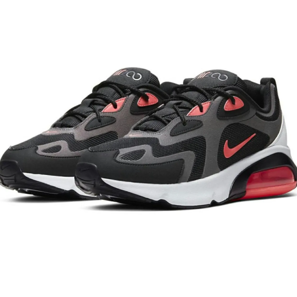 Baskets Air Max 200 gris/noir/rose-Nike New