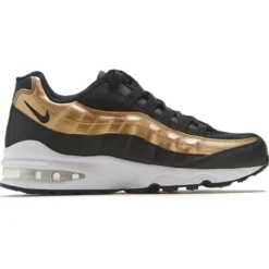 Femme Nike Baskets^Baskets Air Max 95 Gs noir/doré