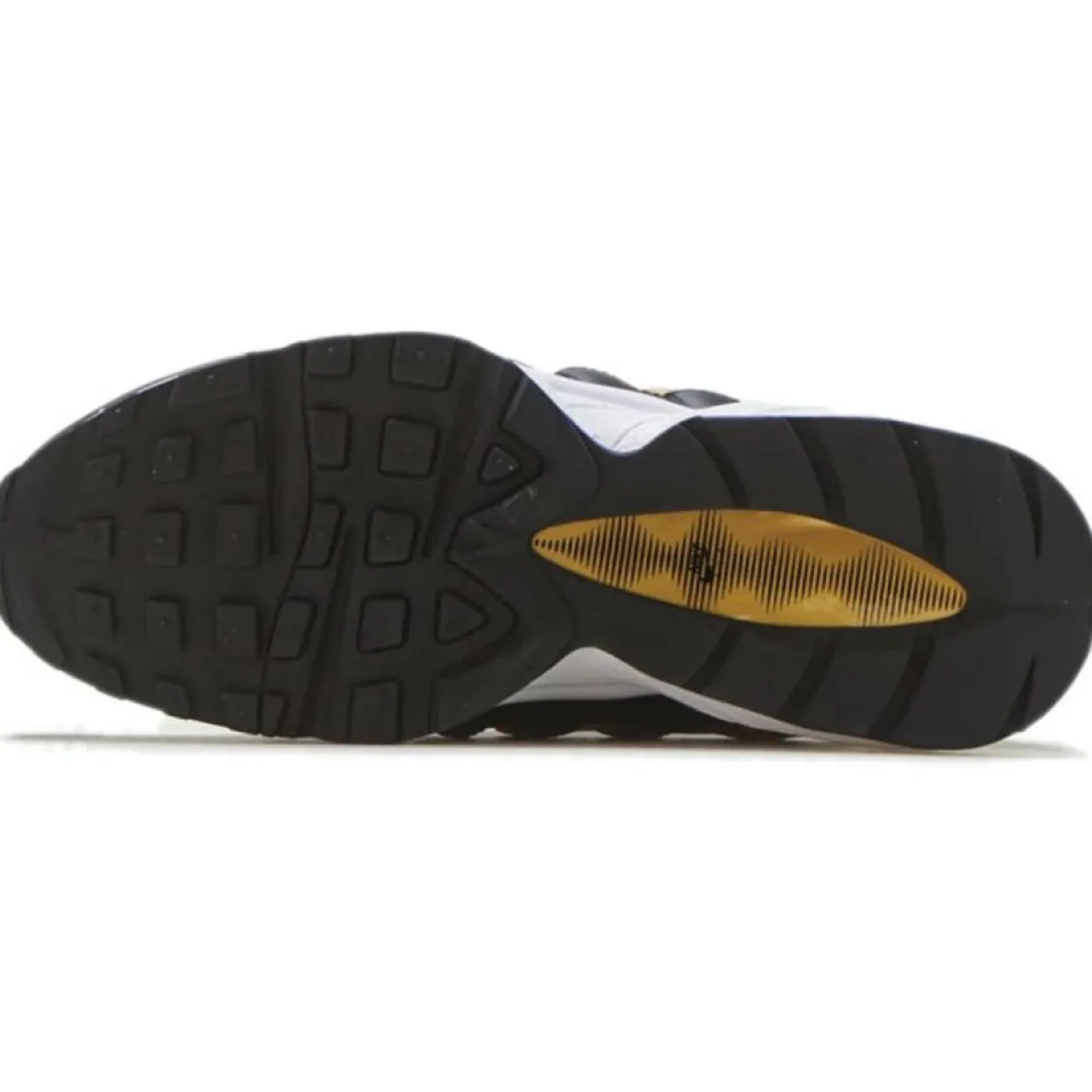 Femme Nike Baskets^Baskets Air Max 95 Gs noir/doré