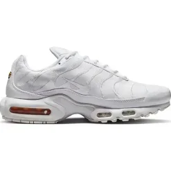 Baskets Air Max Plus blanches-Nike Discount