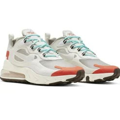 Femme Nike Baskets^Baskets Air Max React 270 blanc/orange