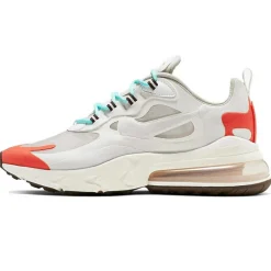 Femme Nike Baskets^Baskets Air Max React 270 blanc/orange