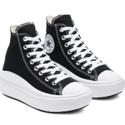 Femme Converse Baskets^Baskets All Star Move Platform noires