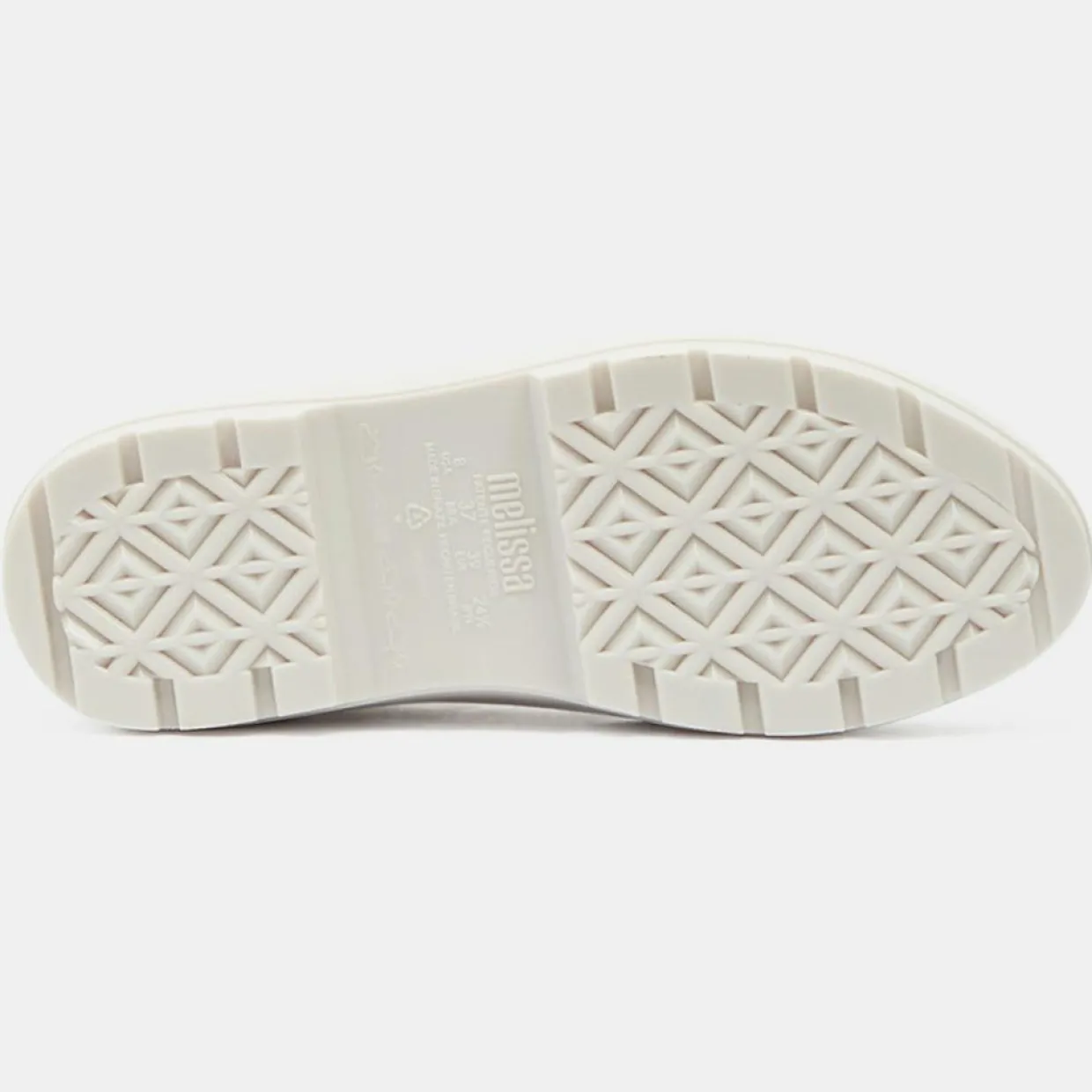 Baskets Ally beige/blanc-Melissa Clearance