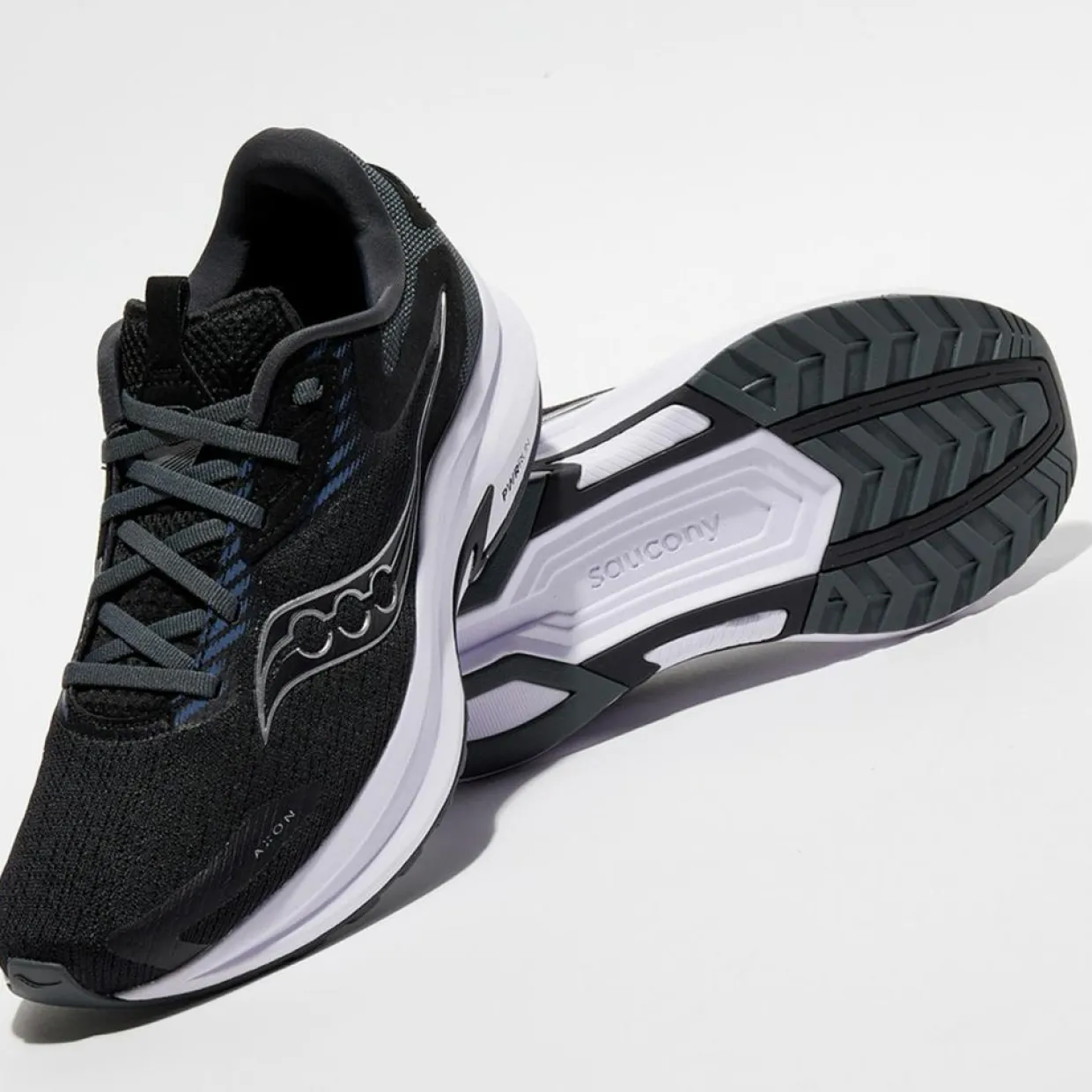 Baskets Axon 2 noires-Saucony Discount