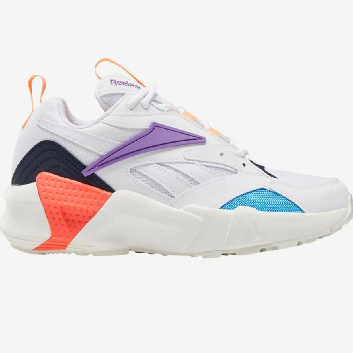 Baskets Aztrek Double Mix P blanc/violet/turquoise-Reebok Clearance