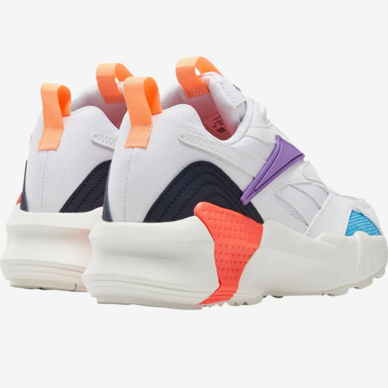 Baskets Aztrek Double Mix P blanc/violet/turquoise-Reebok Clearance