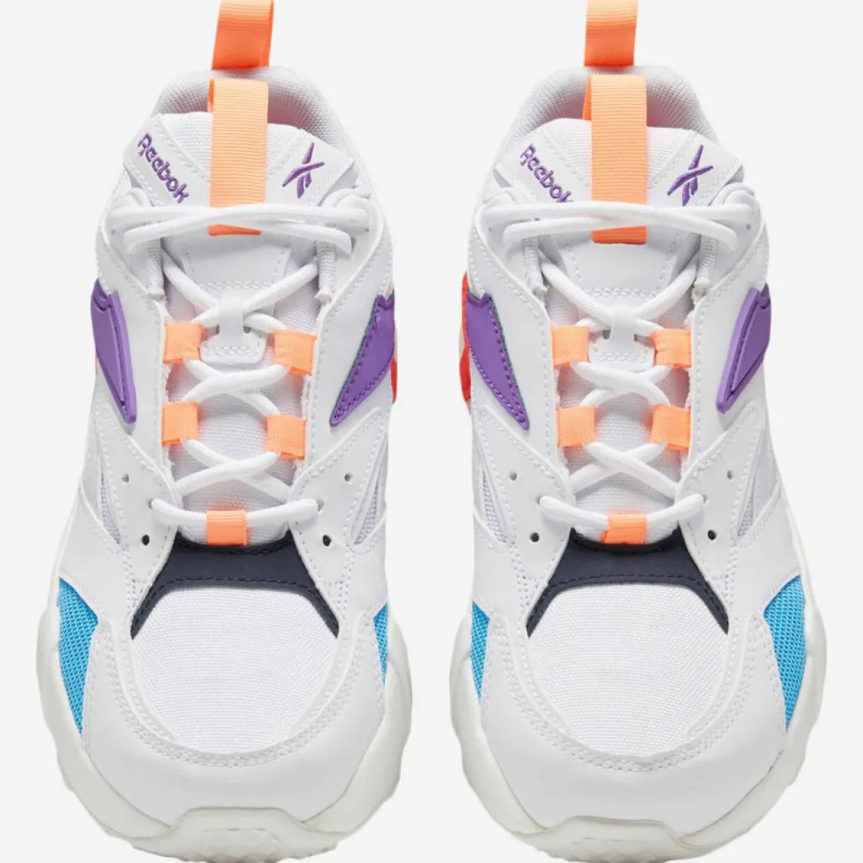 Baskets Aztrek Double Mix P blanc/violet/turquoise-Reebok Clearance