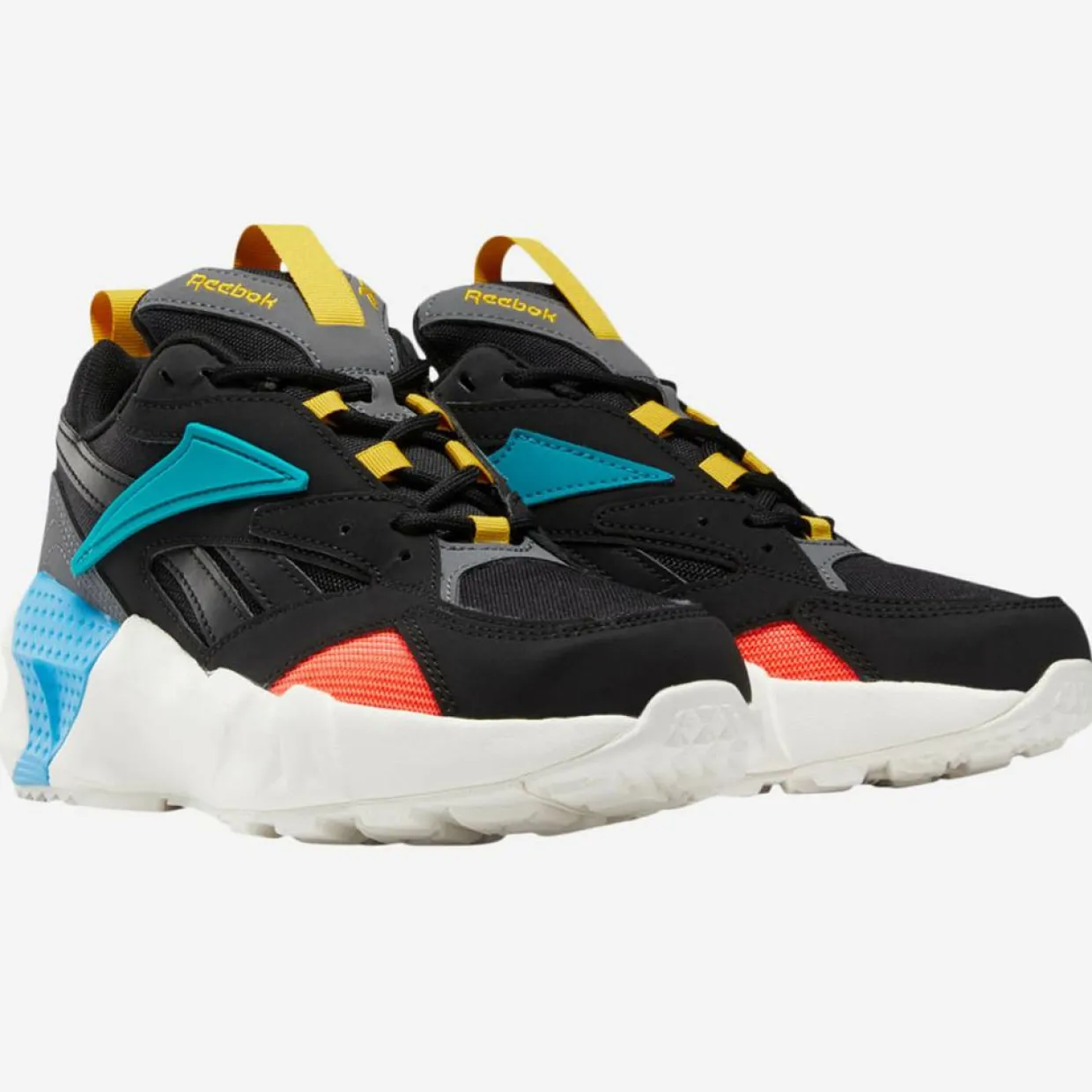 Baskets Aztrek Double Mix P noir/turquoise/orange-Reebok Best