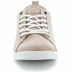 Baskets basses en Cuir Bel rose clair-Palladium New
