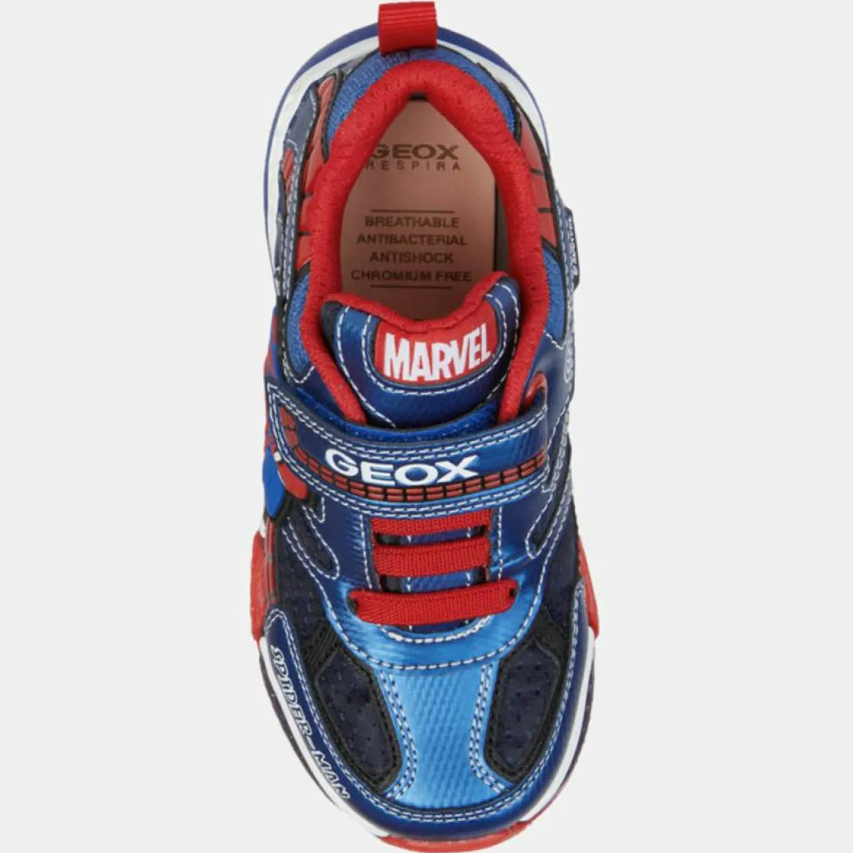 Baskets Bayonyc Spider-Man x Marvel bleu/rouge-Geox Hot