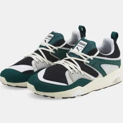 Homme Puma Baskets^Baskets Blaze of Glory blanc/vert