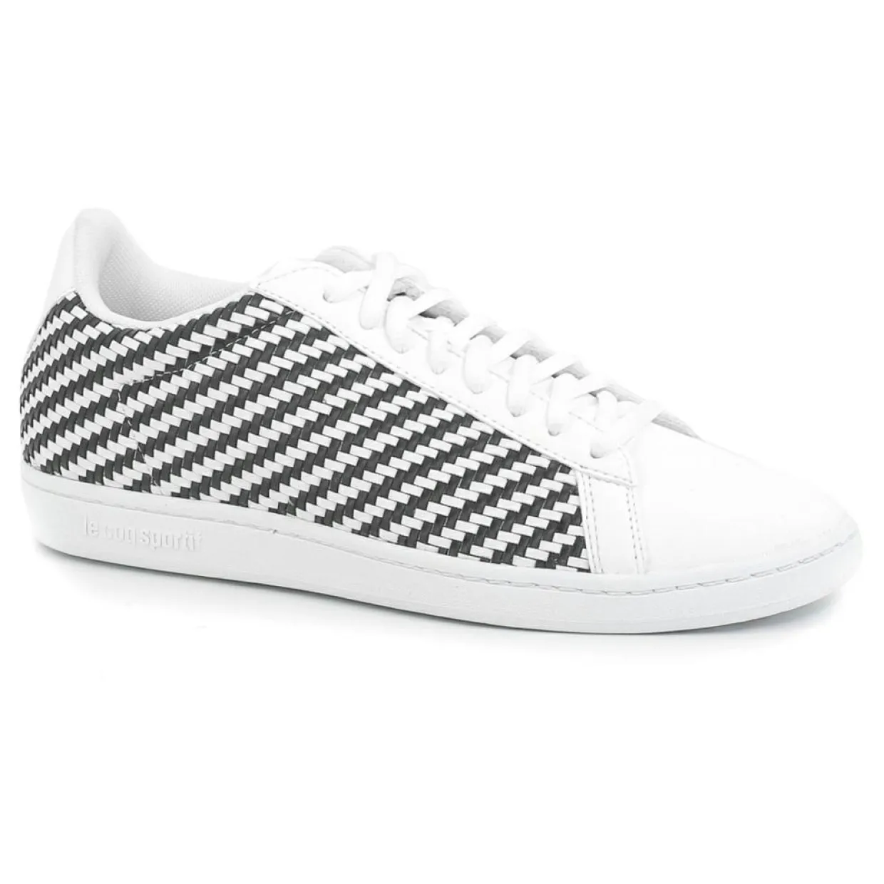 Femme Le Coq Sportif Baskets^Baskets Courtset blanc/noir
