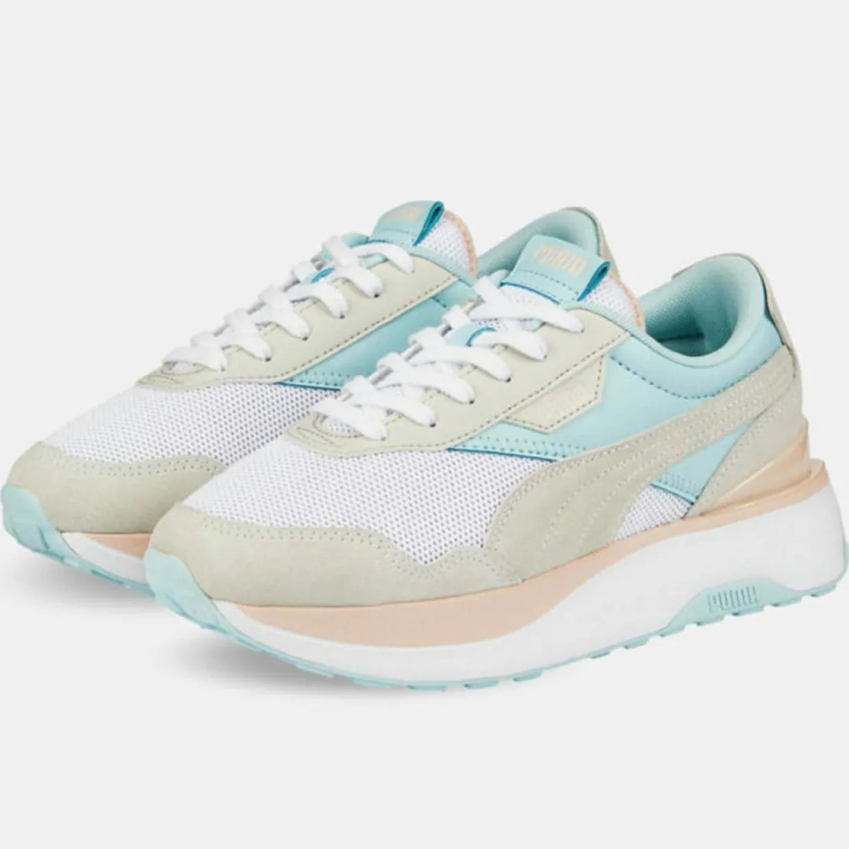 Baskets Cruise Rider Candy bleu/beige-Puma Discount