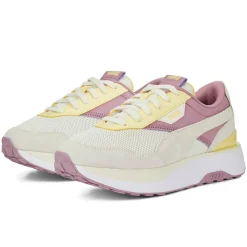 Femme Puma Baskets^Baskets Cruise Rider Candy jaune/rose
