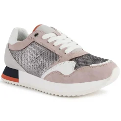 Baskets Doralea gris/vieux rose-Geox Hot
