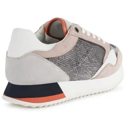 Baskets Doralea gris/vieux rose-Geox Hot