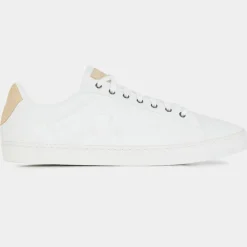 Baskets Elsa Optical blanc/beige-Le Coq Sportif Outlet