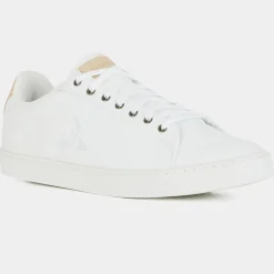 Baskets Elsa Optical blanc/beige-Le Coq Sportif Outlet
