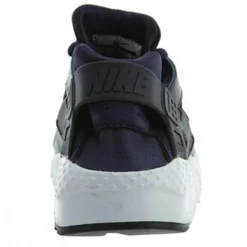 Femme Nike Baskets^Baskets en Cuir & Mesh Huarache Gs blau marine/noir