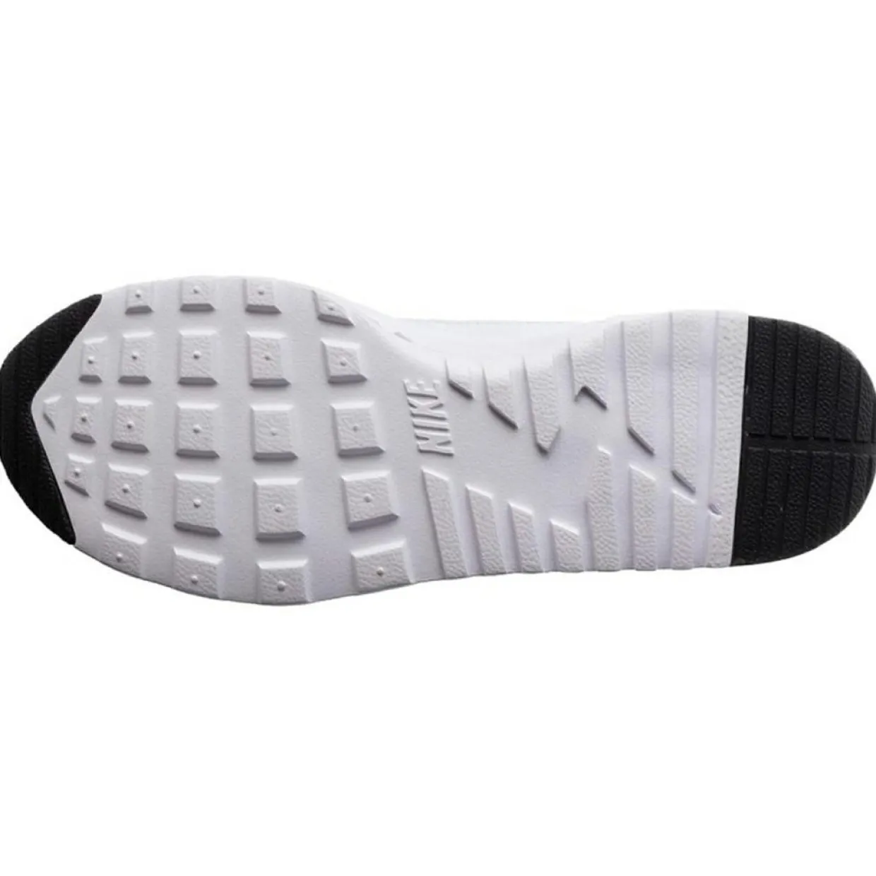Femme Nike Baskets^Baskets en Cuir & Tissu Air Max Thea blanc/noir