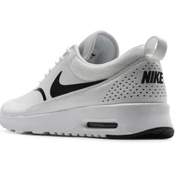 Femme Nike Baskets^Baskets en Cuir & Tissu Air Max Thea blanc/noir