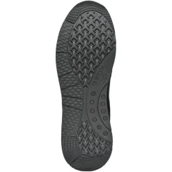 Femme Geox Baskets^Baskets en Cuir & Velours de Cuir Bulmya noires