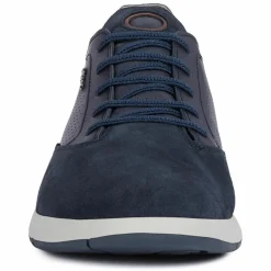 Baskets en Cuir Aerantis bleu marine-Geox Clearance