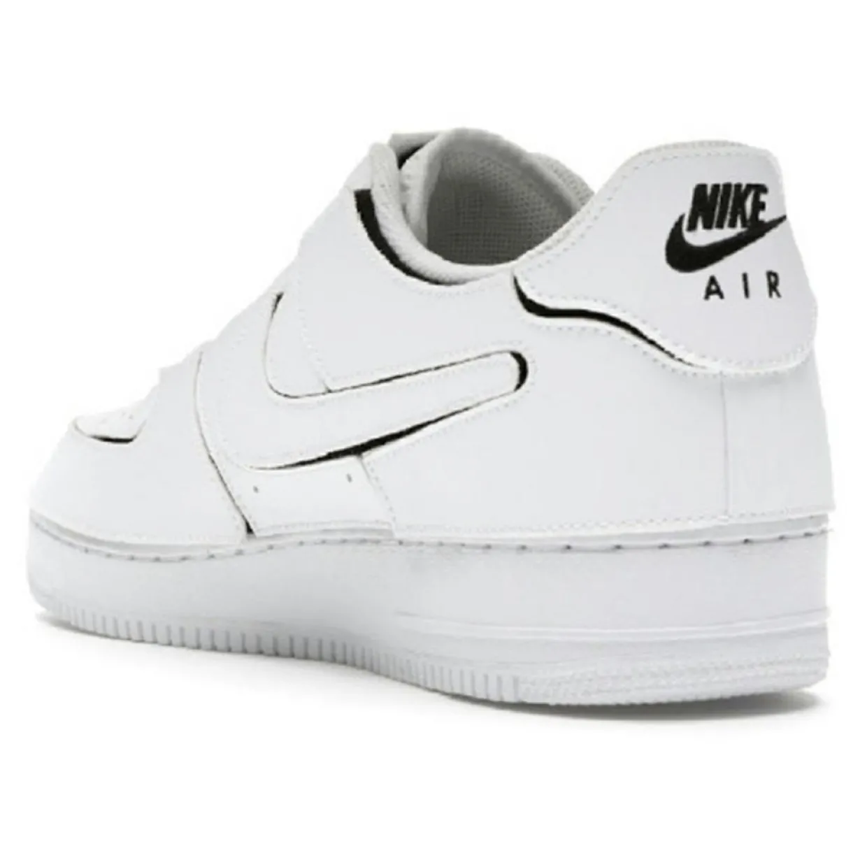 Femme Nike Baskets^Baskets en Cuir Air Force 1 Lo blanches