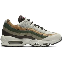 Baskets en Cuir Air Max 95 beige/multicolore-Nike Discount