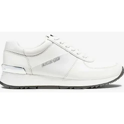 Femme Michael Kors Chaussures Baskets^Baskets en Cuir Allie blanches