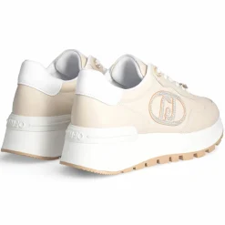Femme Liu-Jo Baskets^Baskets en Cuir Amazing beiges