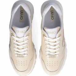 Femme Liu-Jo Baskets^Baskets en Cuir Amazing beiges