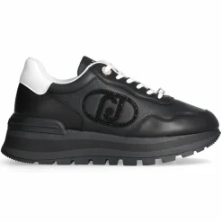 Femme Liu-Jo Baskets^Baskets en Cuir Amazing noires