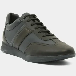 Homme Geox Baskets^Baskets en Cuir Avery noires