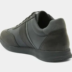 Homme Geox Baskets^Baskets en Cuir Avery noires