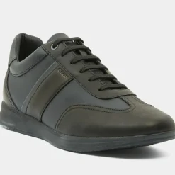 Homme Geox Baskets^Baskets en Cuir Avery noires