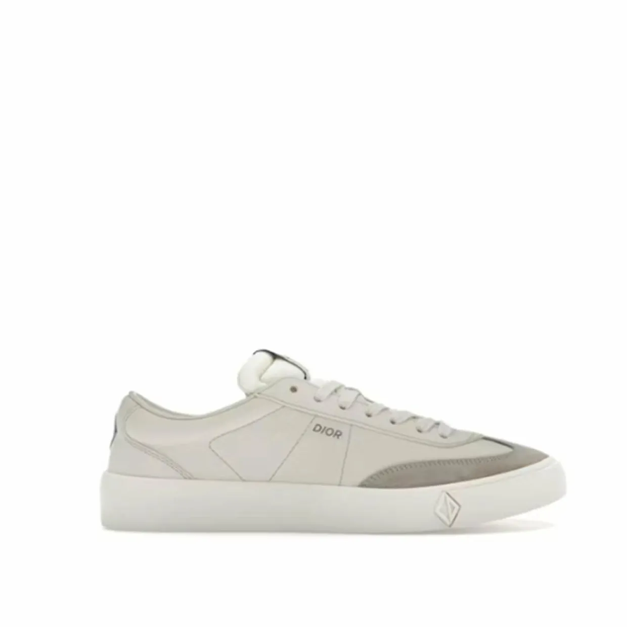 Homme Dior Baskets^Baskets en cuir B101 griseq