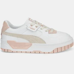 Femme Puma Baskets^Baskets en Cuir Cali Dream blanc/rose