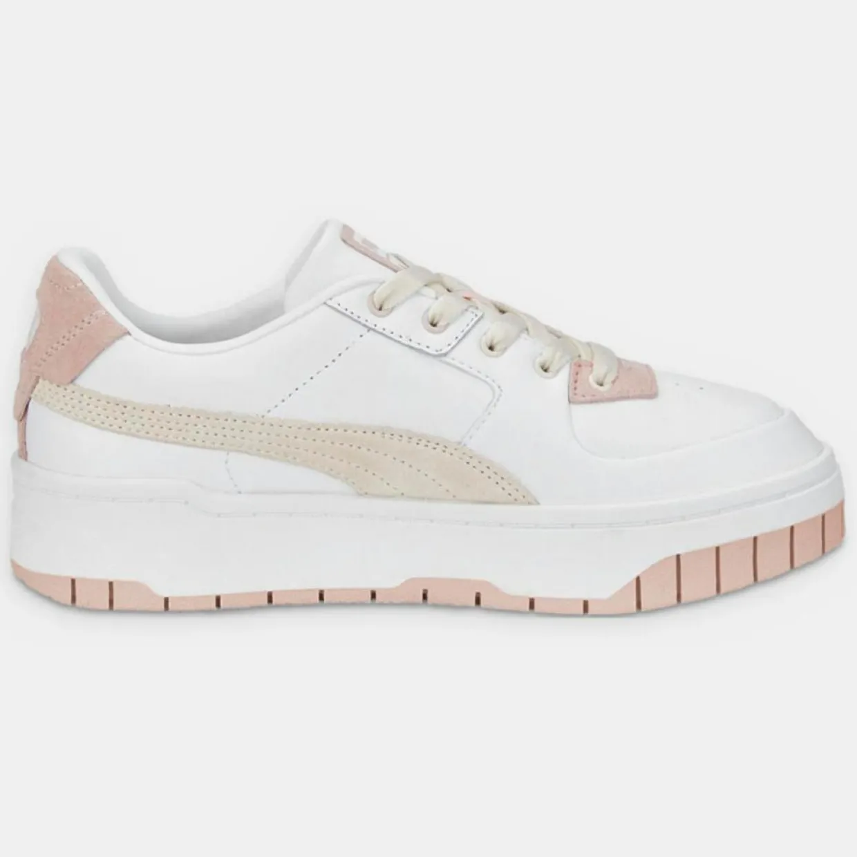 Femme Puma Baskets^Baskets en Cuir Cali Dream blanc/rose