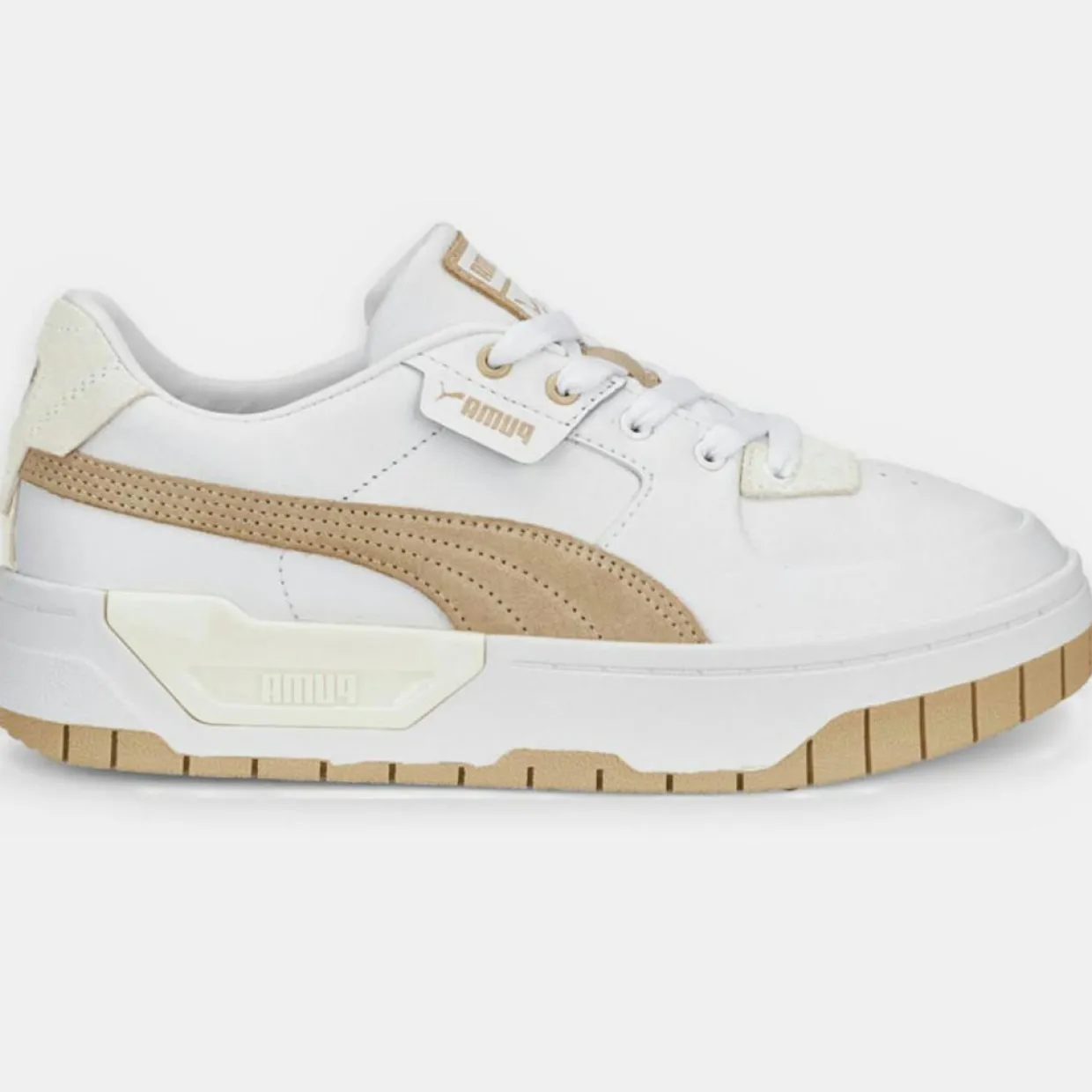 Baskets en Cuir Cali Dream blanc/beige-Puma Online