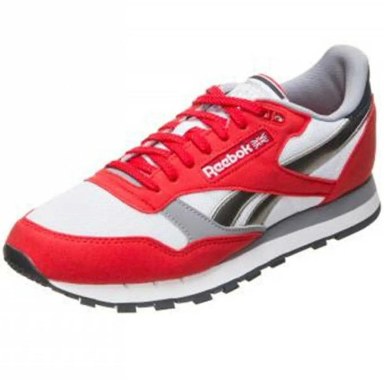Baskets en Cuir Cl Leather Rsp rouge/gris/blanc-Reebok