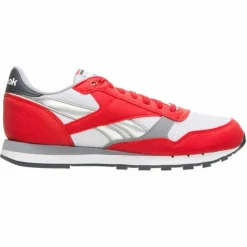 Baskets en Cuir Cl Leather Rsp rouge/gris/blanc-Reebok