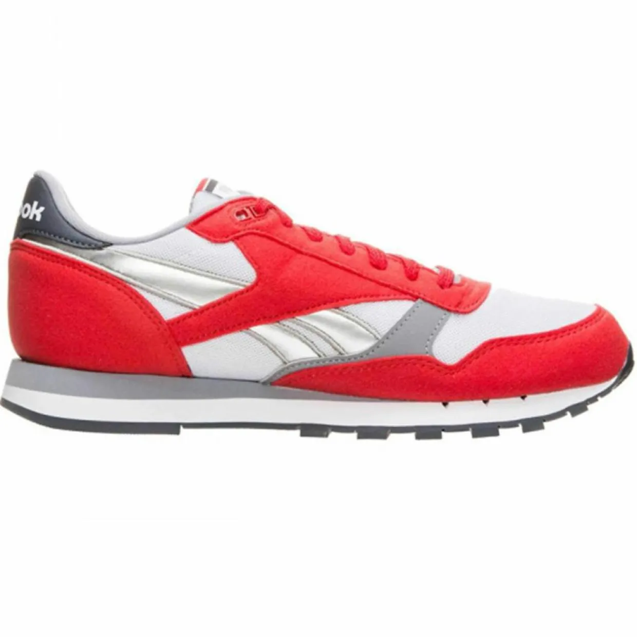 Baskets en Cuir Cl Leather Rsp rouge/gris/blanc-Reebok