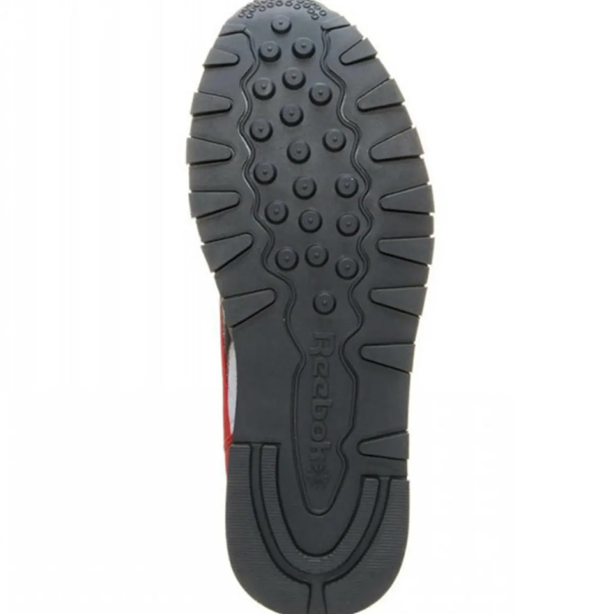 Baskets en Cuir Cl Leather Rsp rouge/gris/blanc-Reebok