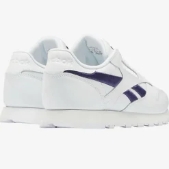 Baskets en Cuir Cl Lthr Bicolore blanc/bleu-Reebok Best