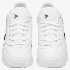 Baskets en Cuir Cl Lthr Bicolore blanc/bleu-Reebok Best