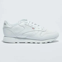 Baskets en Cuir Cl Lthr Basique 2232 blanches-Reebok Hot