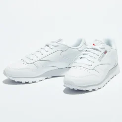 Baskets en Cuir Cl Lthr Basique 2232 blanches-Reebok Hot