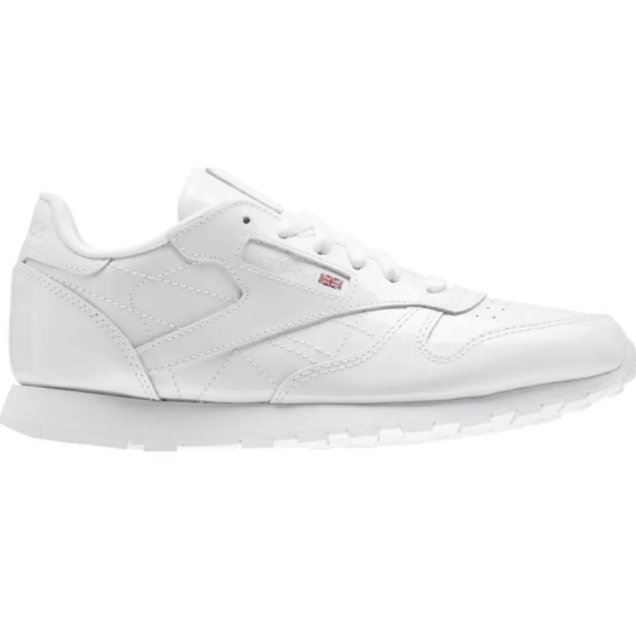 Baskets en Cuir Classic Leather Patent blanches-Reebok